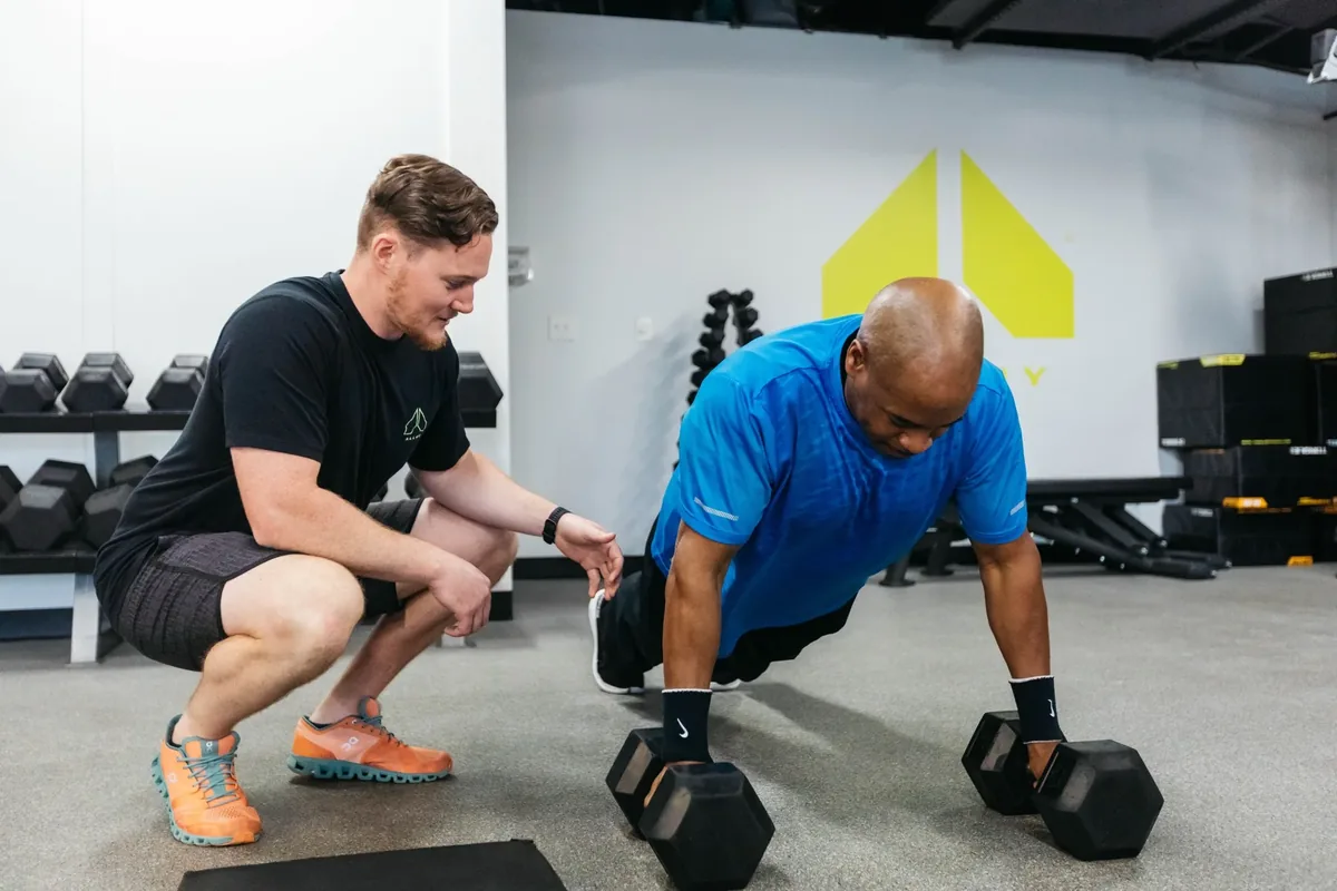 Coached small group personal training session at Alloy Personal Training Ahwatukee Foothills in Ahwatukee Foothills