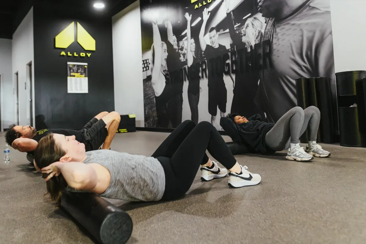 Alloy Personal Training Ahwatukee Foothills members training together in Ahwatukee Foothills