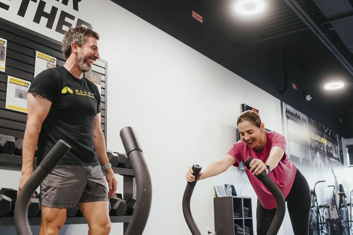 Alloy Personal Training Ahwatukee Foothills members training together in Ahwatukee Foothills